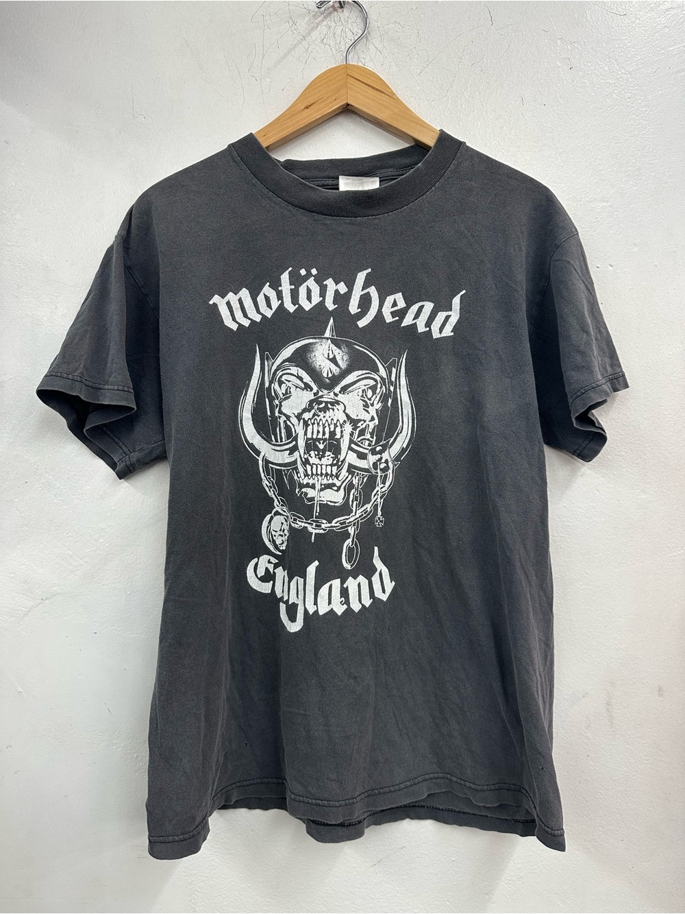Motörhead England vintage 90’s distressed faded t shirt size large men’s